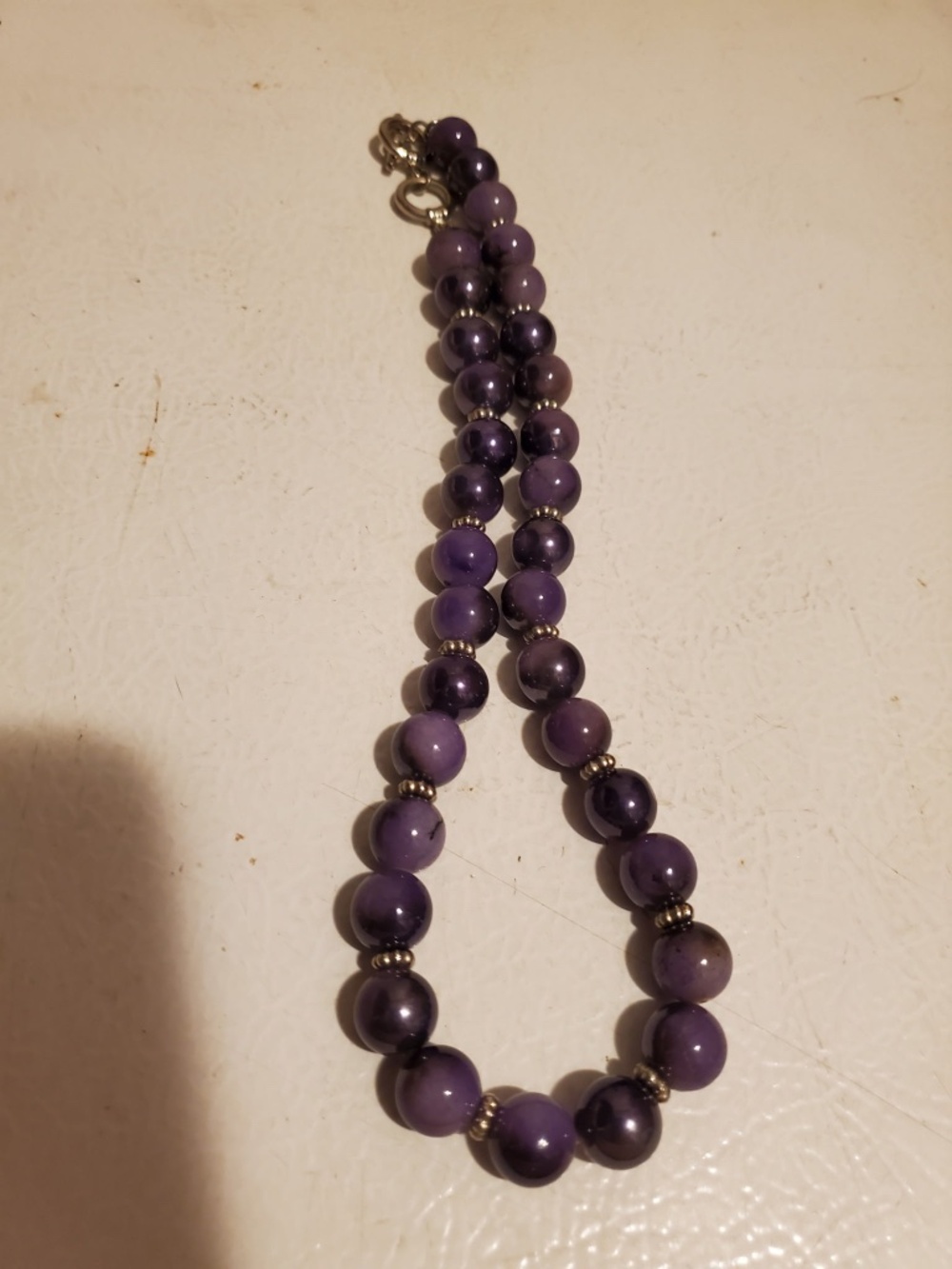 Jewelry necklace and earrings